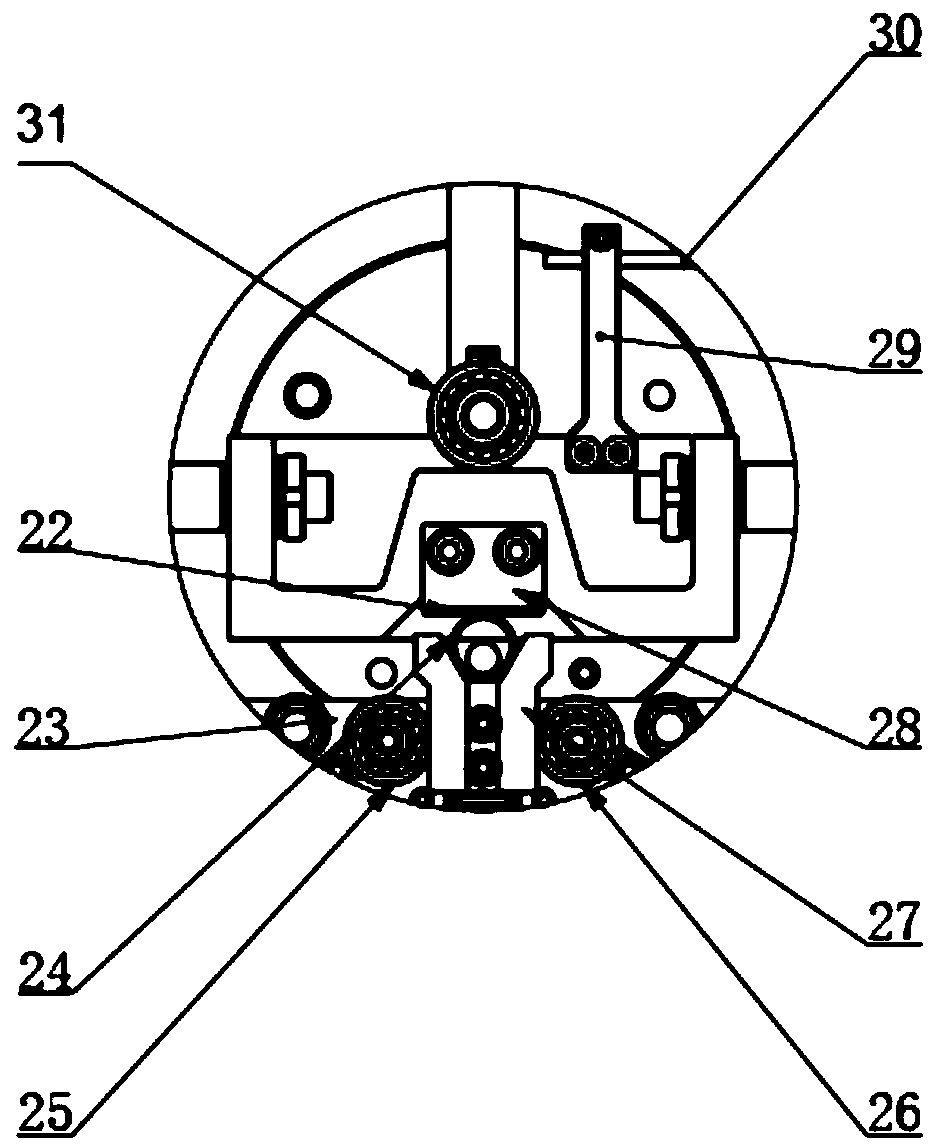 High-temperature and high-pressure composite fretting wear testing device