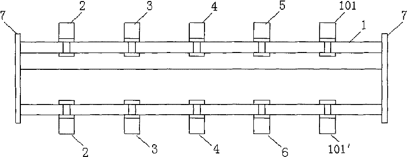 Corrosion detection apparatus in pipe and its use method