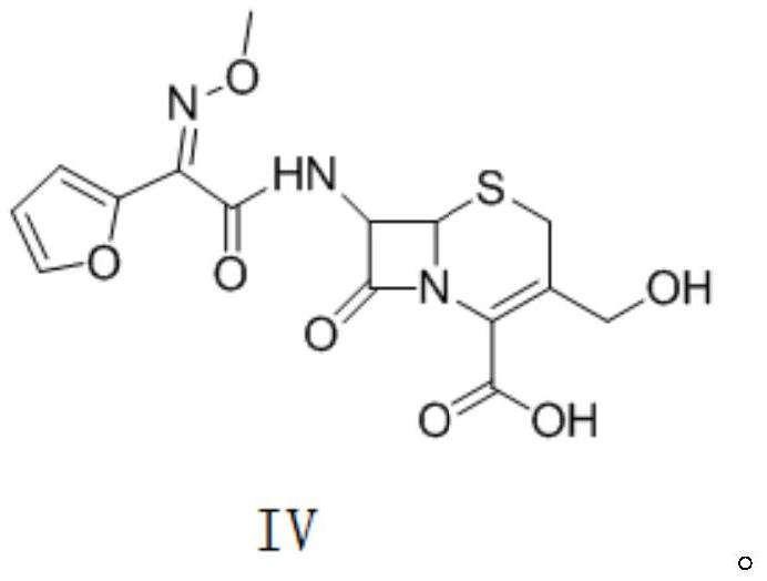 Preparation method of decarbamyl cefuroxime