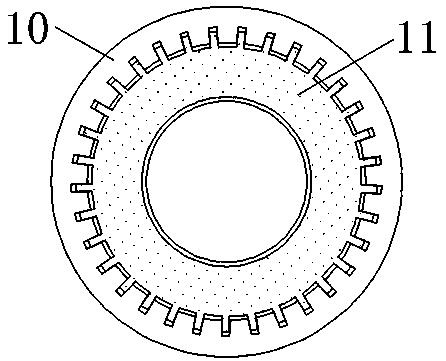 Adjustable compression hemostasis device for internal medicine nursing