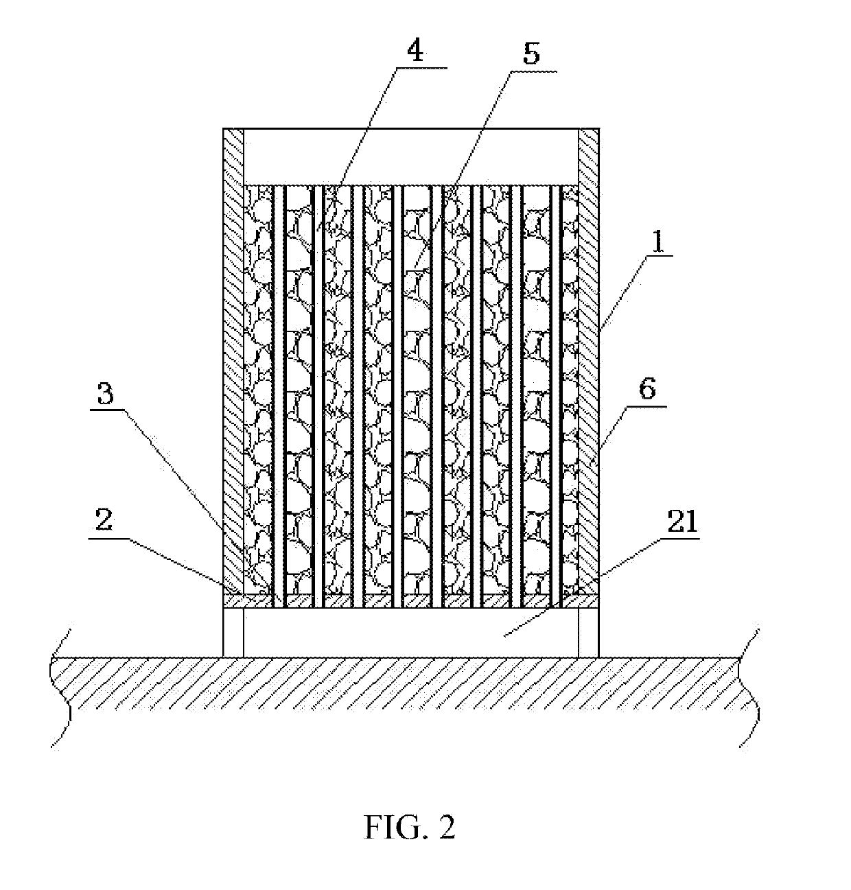 Aerobic microorganism large-size fermentation pile treatment system considering both ventilation and heat preservation and fermentation furnace capable of continuously operating