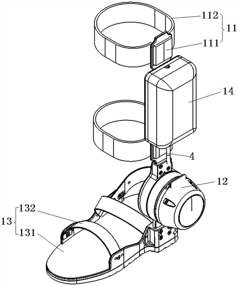 Intelligent ankle and foot correction trainer for children with cerebral palsy