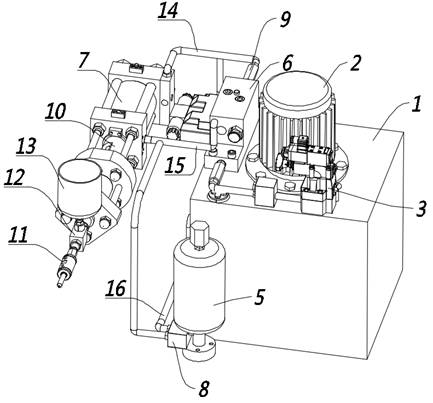 A high-pressure nano-homogenizer with multiple accumulators to stabilize oil pressure