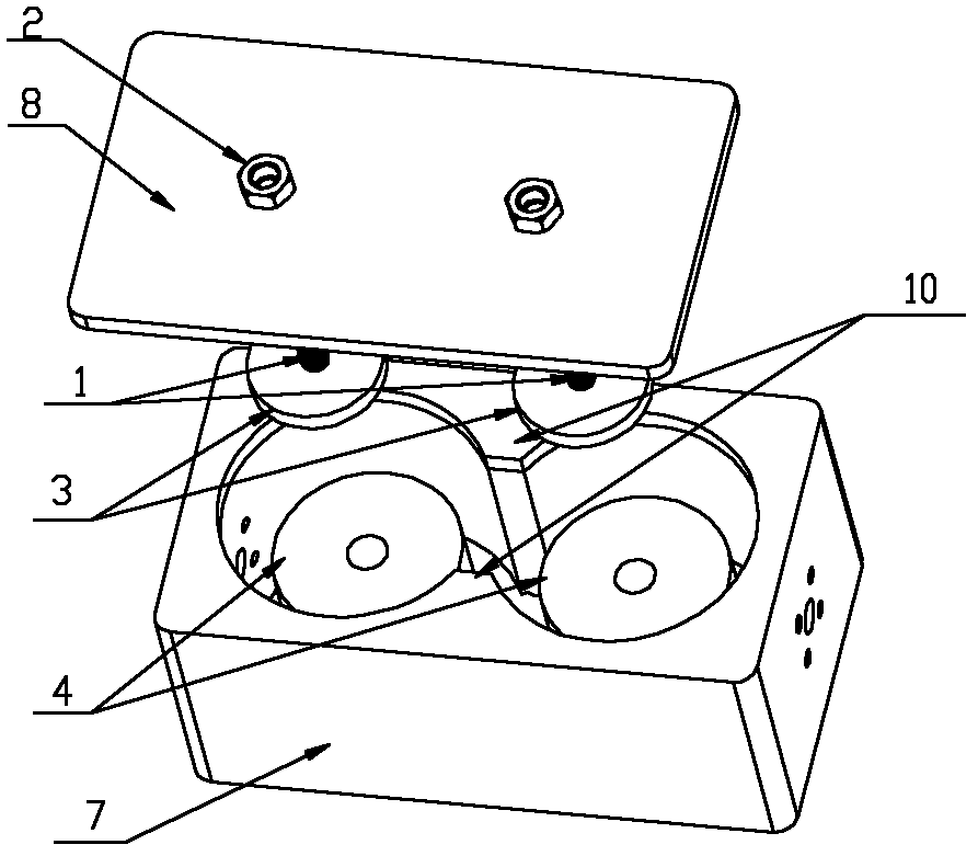 Inductance coupling device for TE01delta mode dielectric resonator