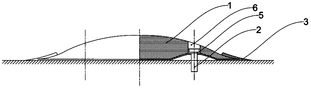 Rubber deceleration strip