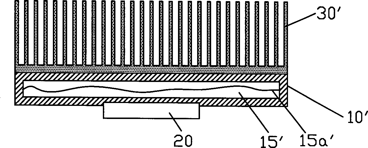 Boiling cavity type radiator