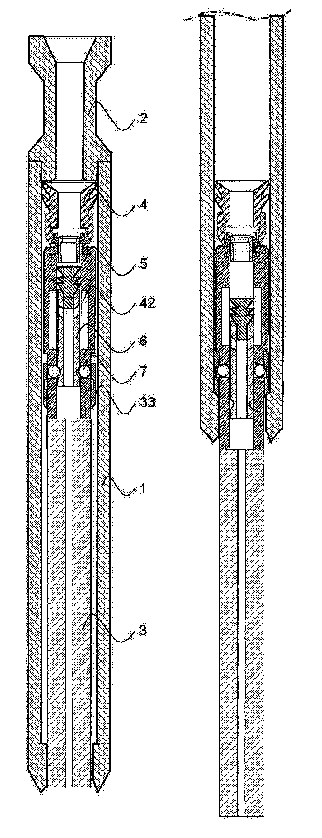 Hydraulically operated protector for downhole devices