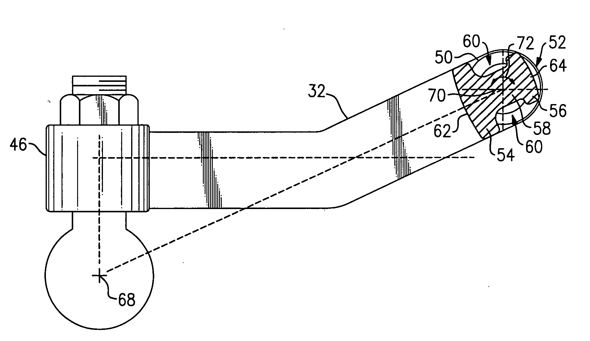 Steering arm