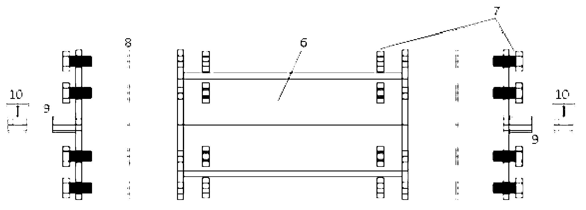 Anaerobic simple core flooding simulation system simulating method