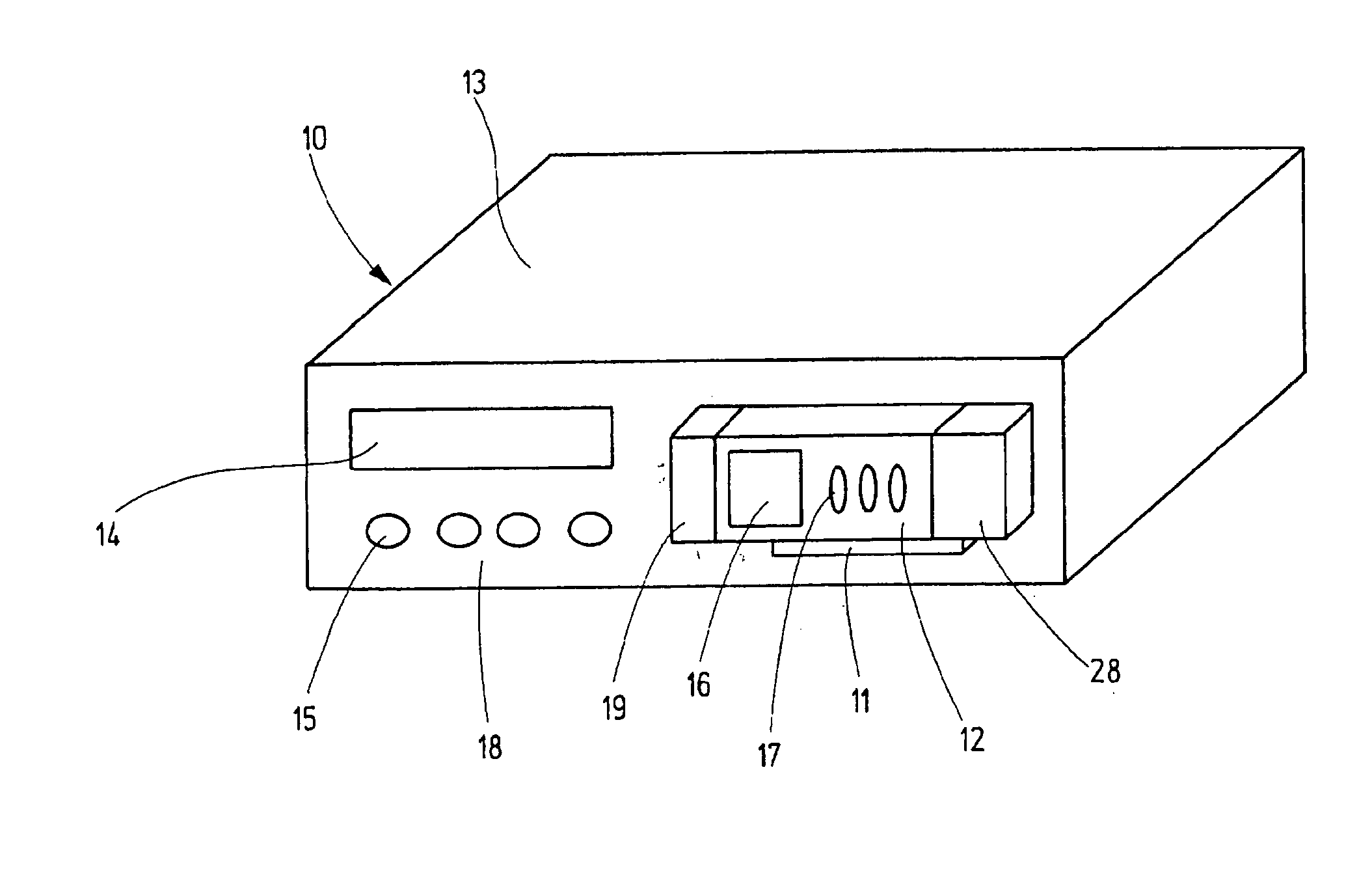 Automobile Radio Having a Removable MPeg Player