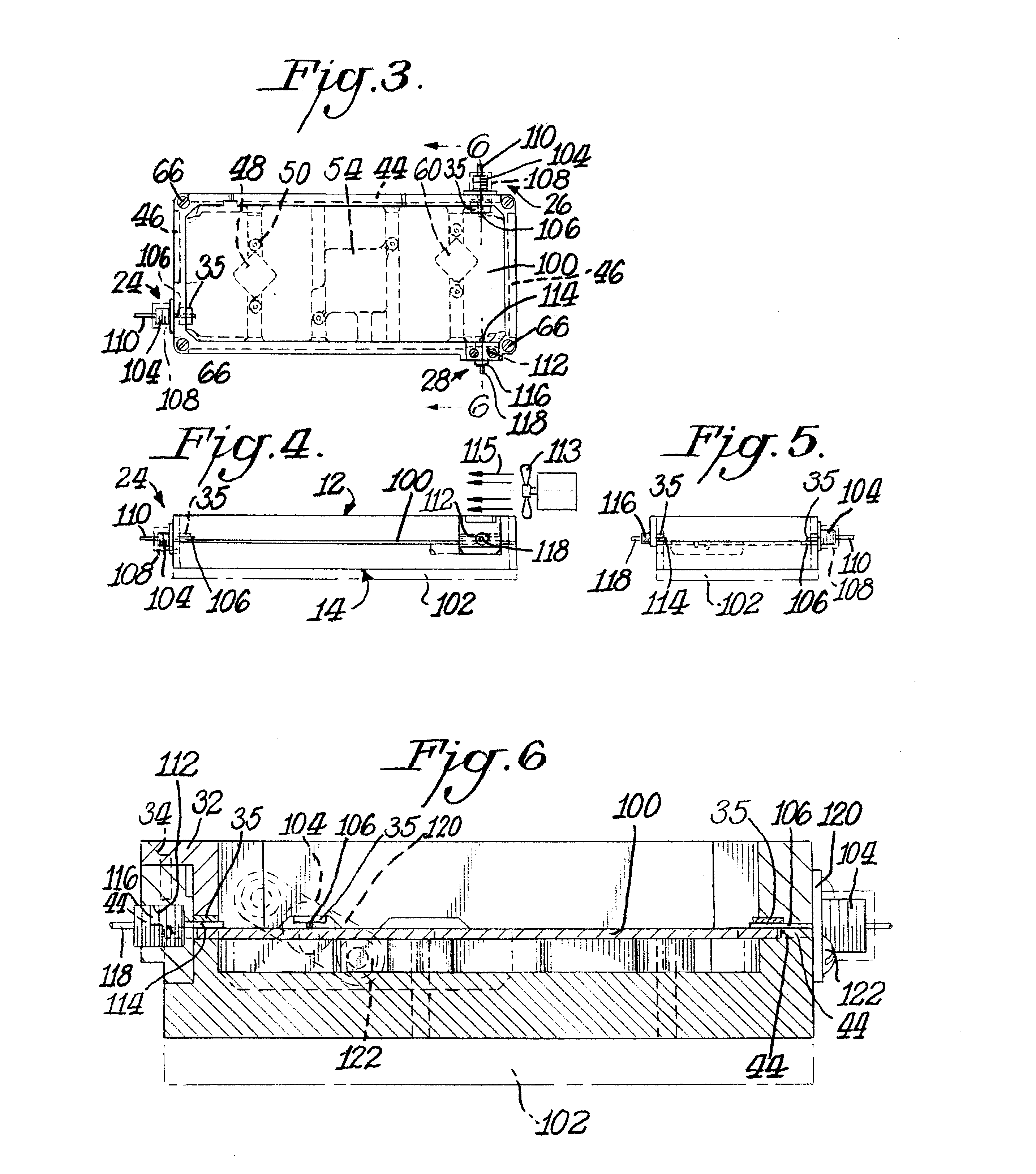 Printed circuit board testing module