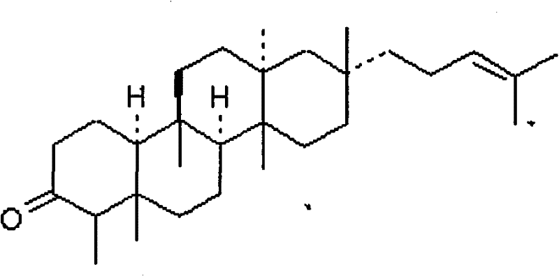 Method for preparing shionone by utilizing high-speed countercurrent chromatography