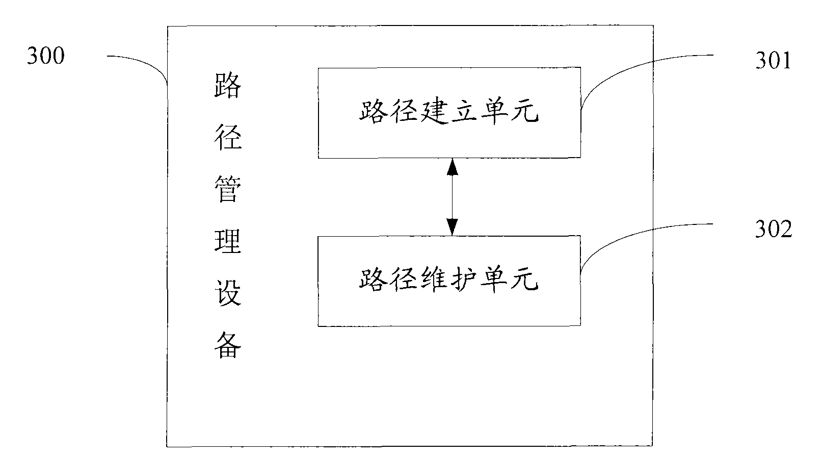 Method, device and system for managing path in system architecture evolution architecture