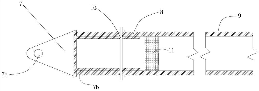 A kind of non-excavation construction method of polyethylene pipe