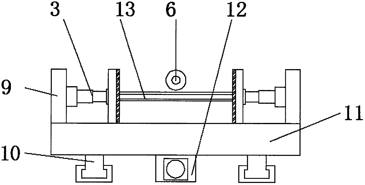 Automatic positioning and crimping device for wiring terminal of intelligent electric energy meter