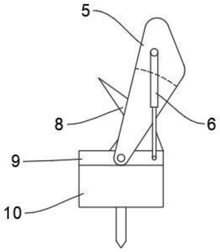 Soil and stone crushing operation device