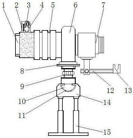 External mobile phone camera device