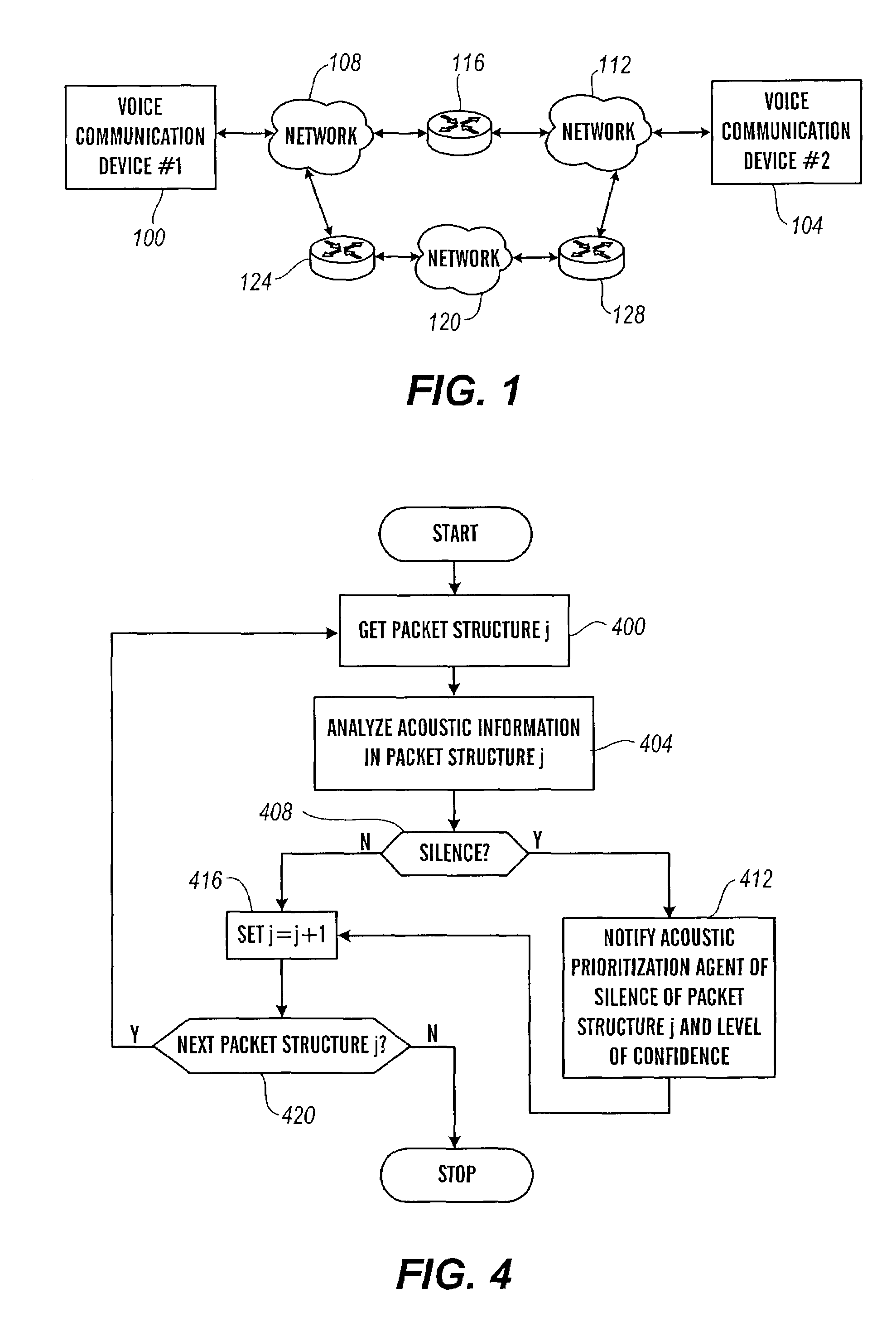 Packet prioritization and associated bandwidth and buffer management techniques for audio over IP