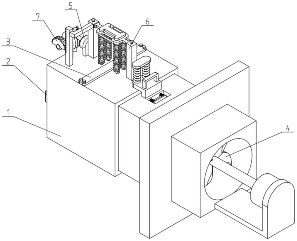 Ventilation device of underground substation