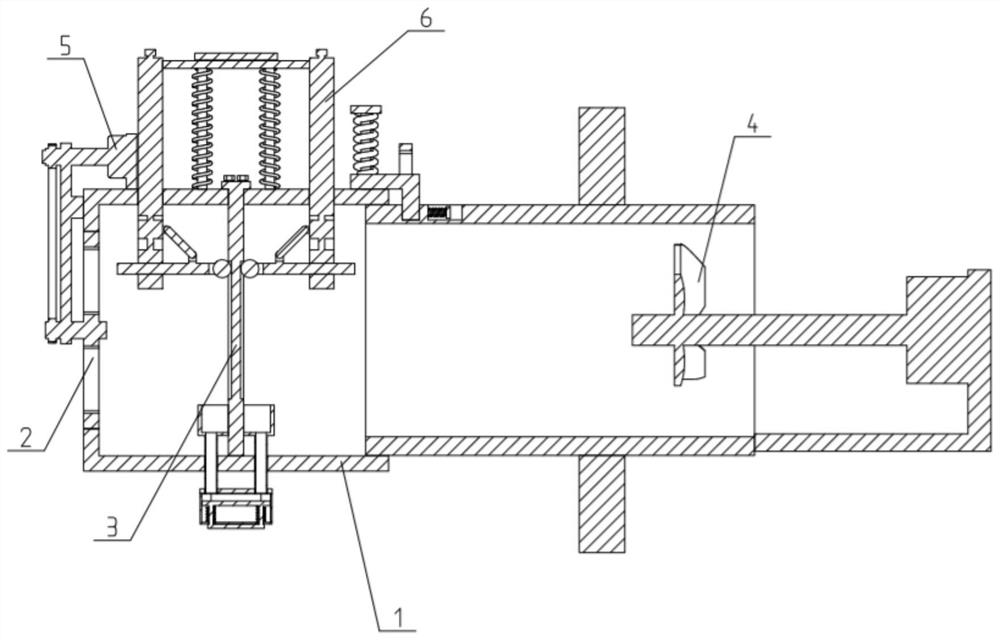 Ventilation device of underground substation