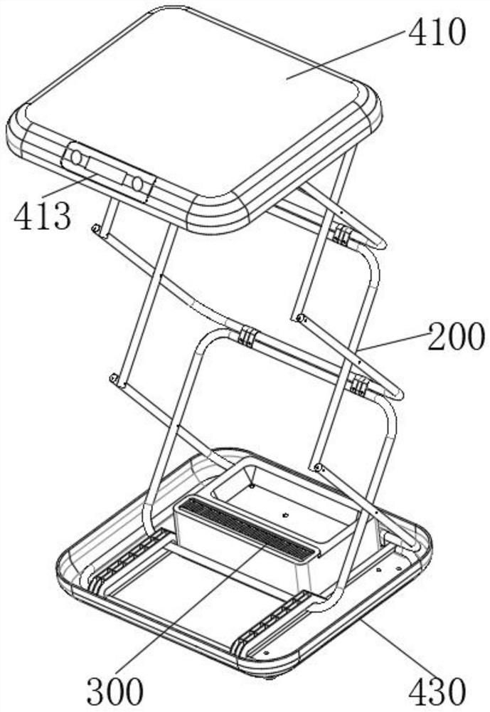 Folding clothes dryer