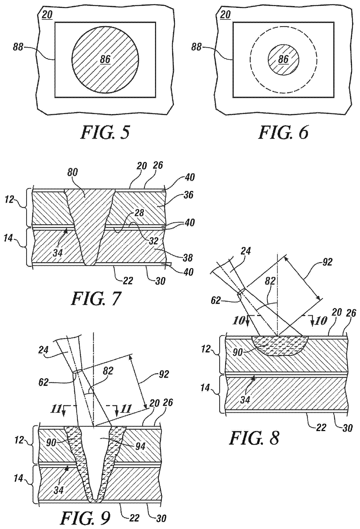 Method of laser spot welding coated steels