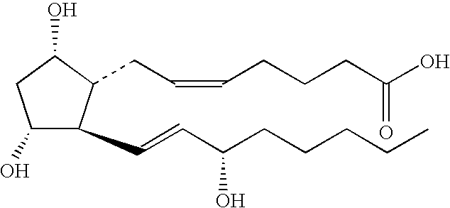 Compositions and methods for treating hair loss using oximyl and hydroxylamino prostaglandins