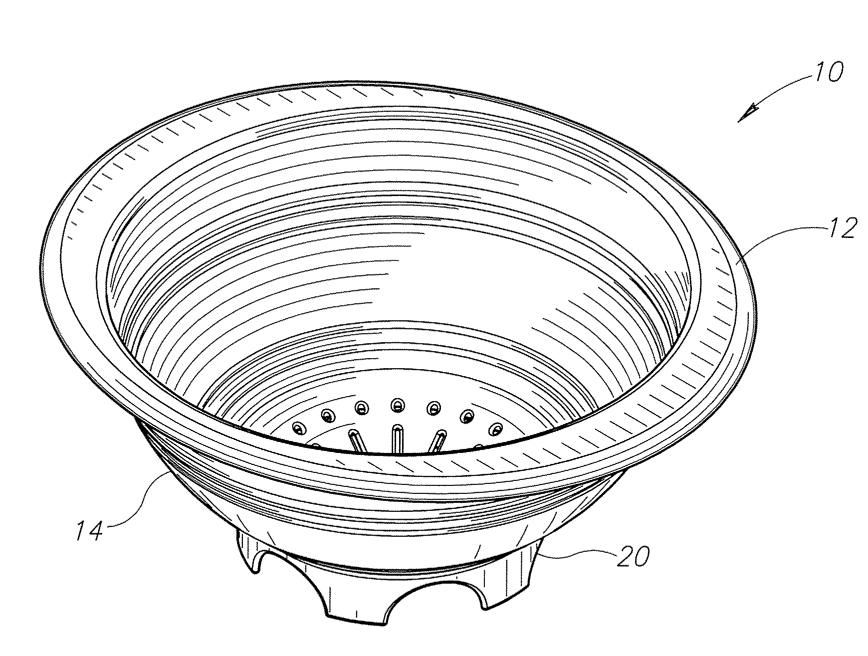 Collapsible colander & bowl