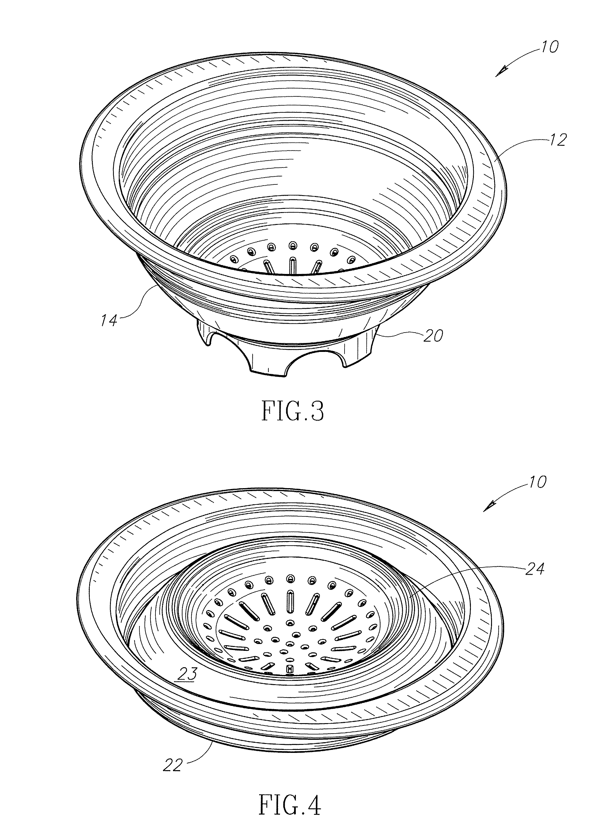 Collapsible colander & bowl