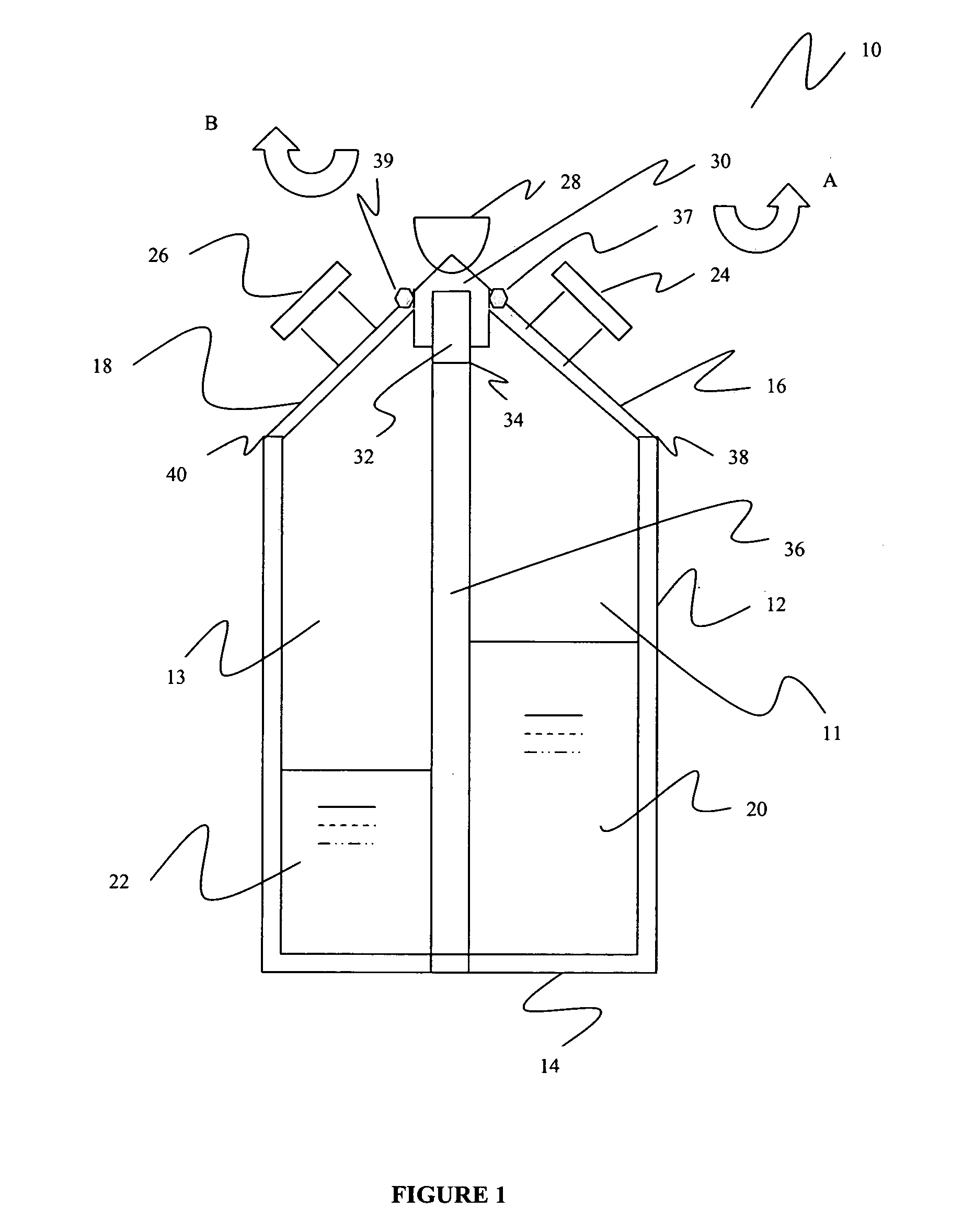 Multi-chambered bottles for separating contents and methods of manufacturing the same