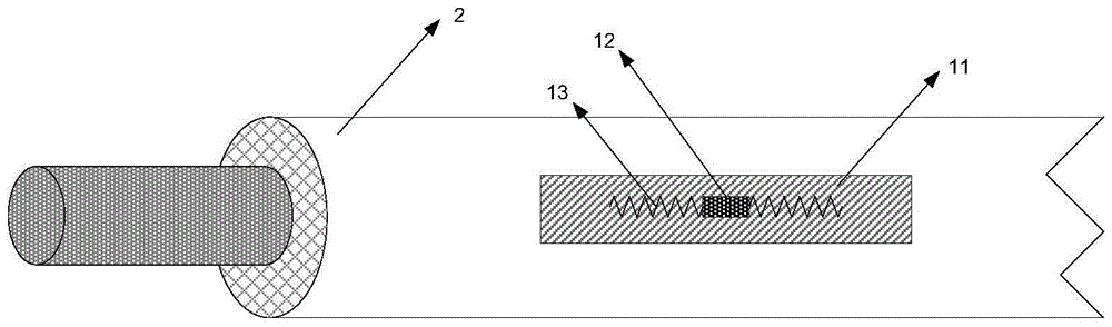 Cable temperature measurement device based on RFID technology