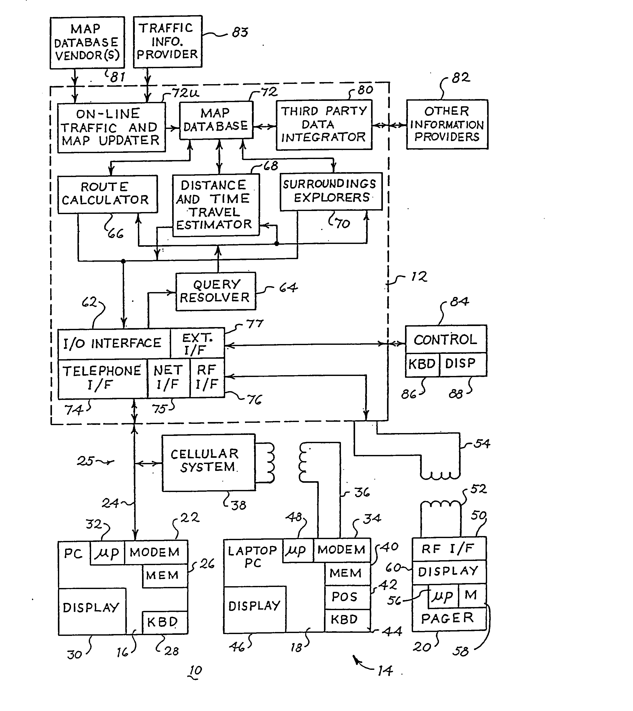 Electronic navigation system and method