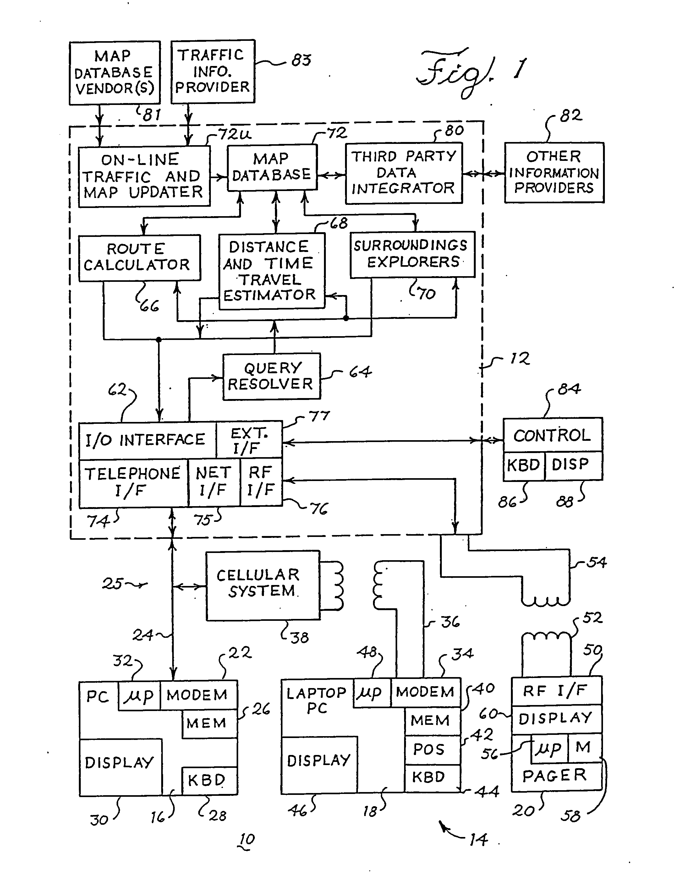 Electronic navigation system and method