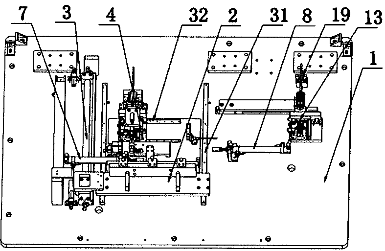 An automatic car lift motor rotor shaft knurling feeding device