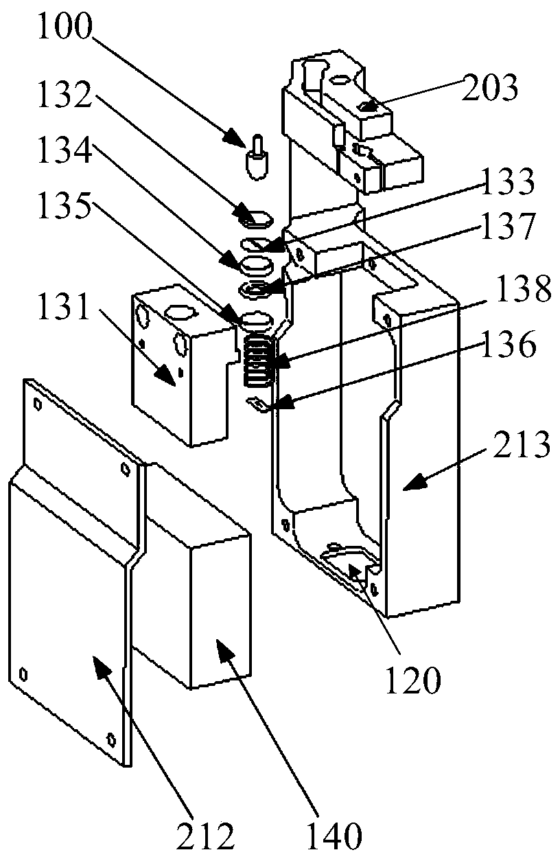 Mask barcode scanning device, mask library, transmission system and scanning method