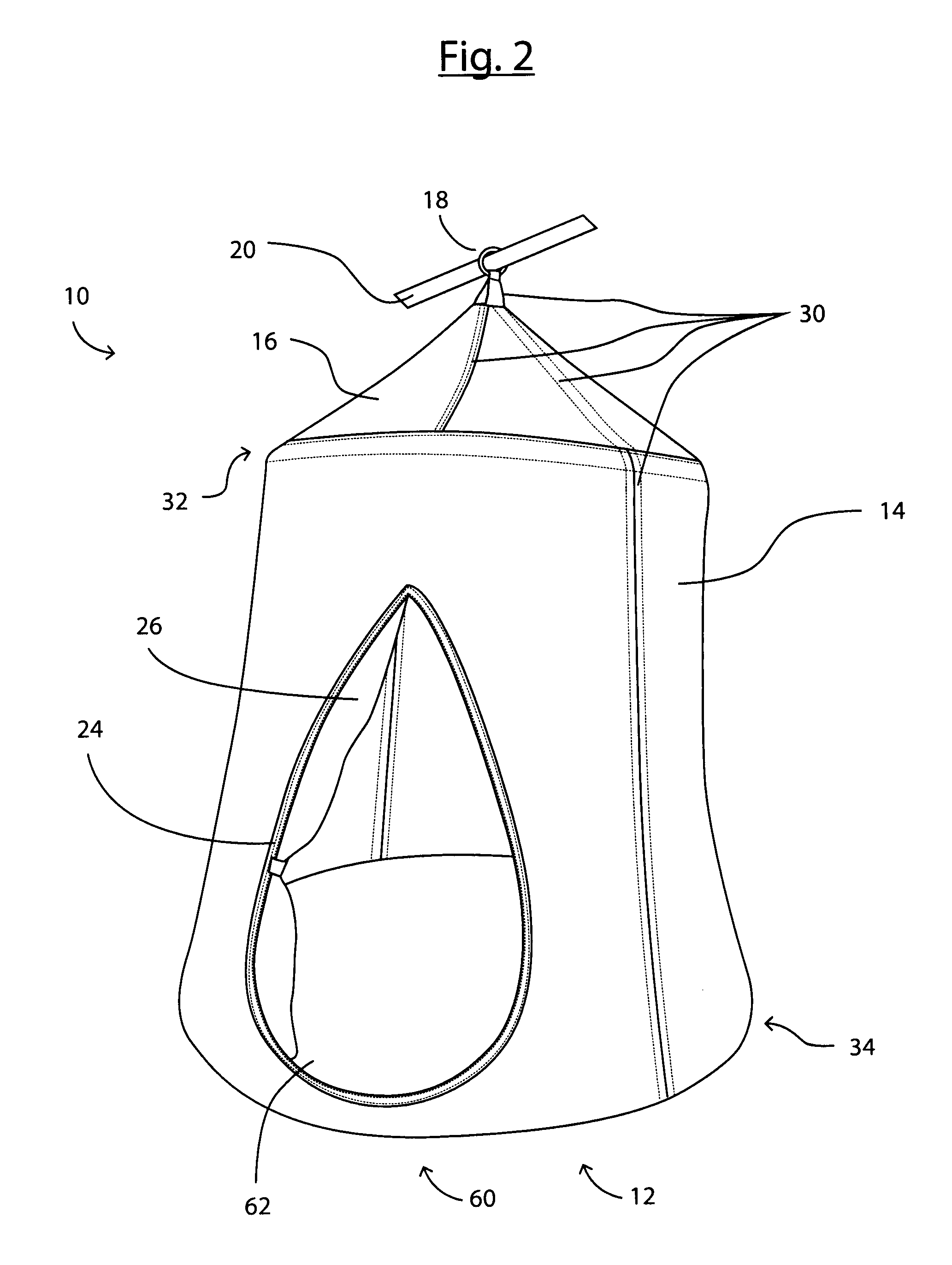 Suspended play structure