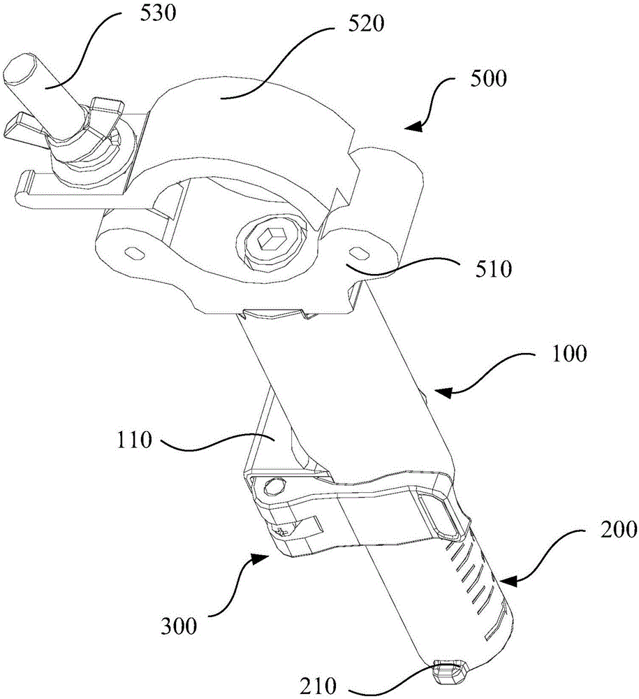 Quick locking mechanism and connecting device