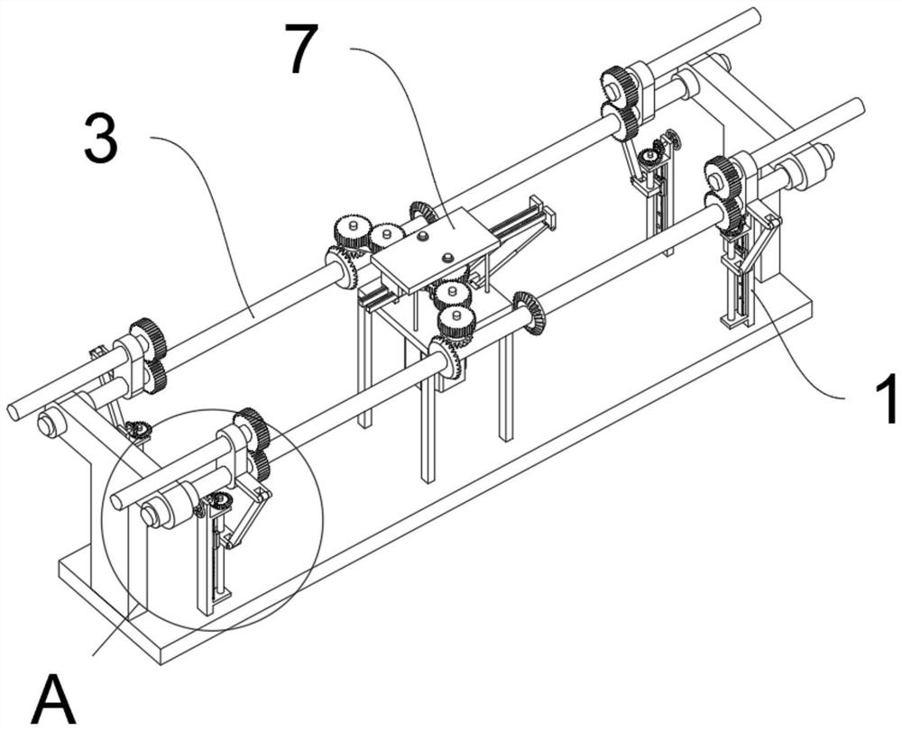 A non-transmission automatic reversing structure based on machinery