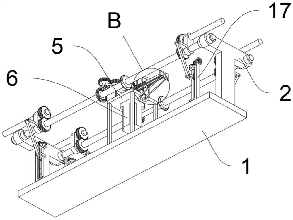 A non-transmission automatic reversing structure based on machinery