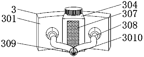 Mouth nursing device for emergency and severe diseases