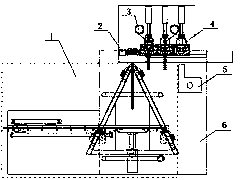 Automatic chain annular connecting and head riveting machine