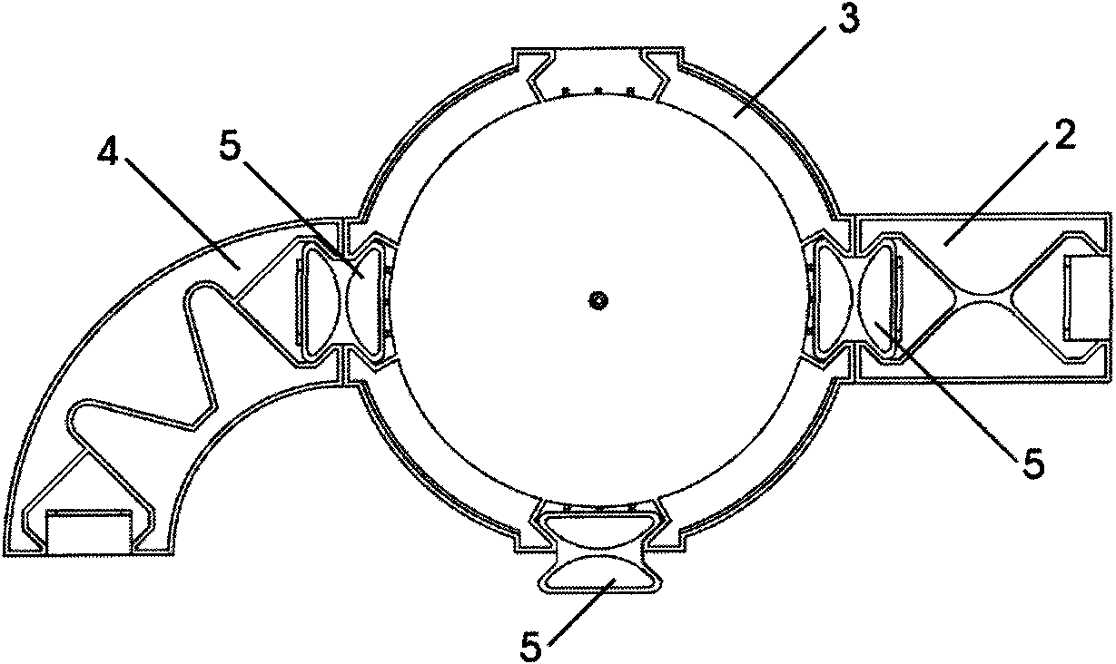 Splicing rail for rail toy and rail toy using same