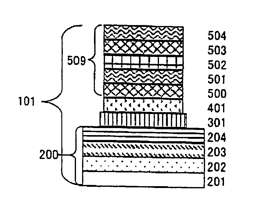 Substrate for device bonding, device bonded substrate, and method for producing same