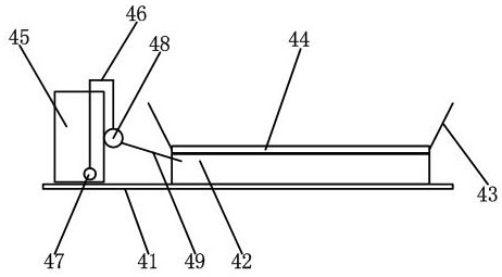 Double-station rail dyeing device for textile fabric