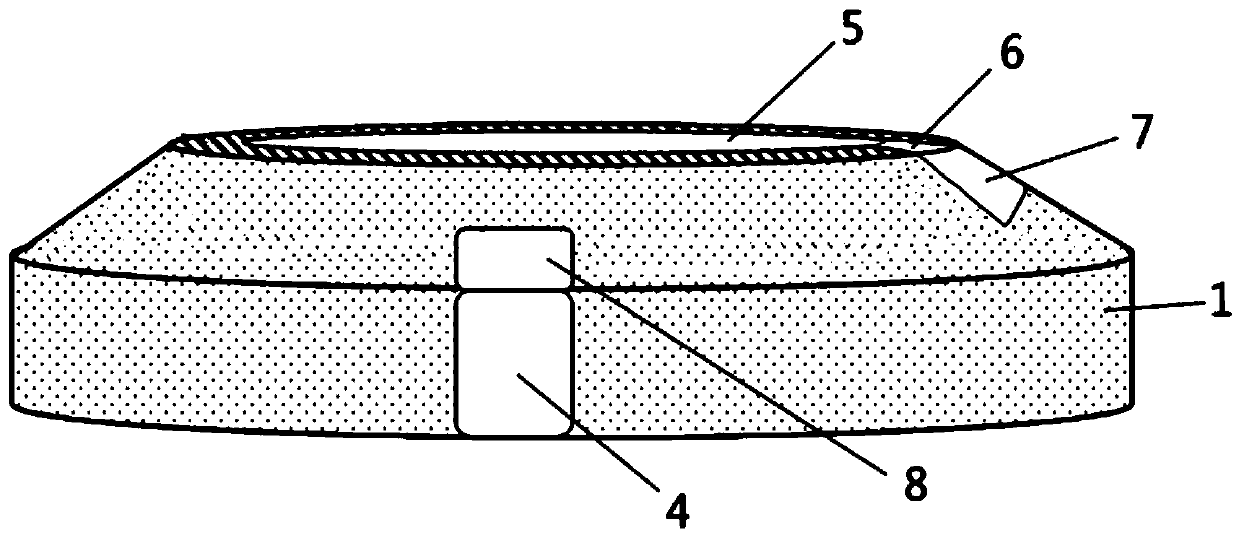 Piezoelectric ceramic atomizer plate