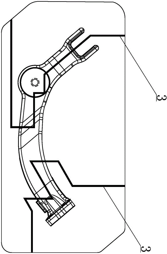 Method for producing aluminum alloy air bag supporting arm through horizontal extrusion casting machine