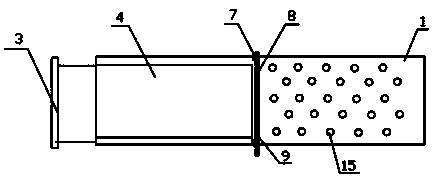 Environment-friendly cutting device for non-woven fabric