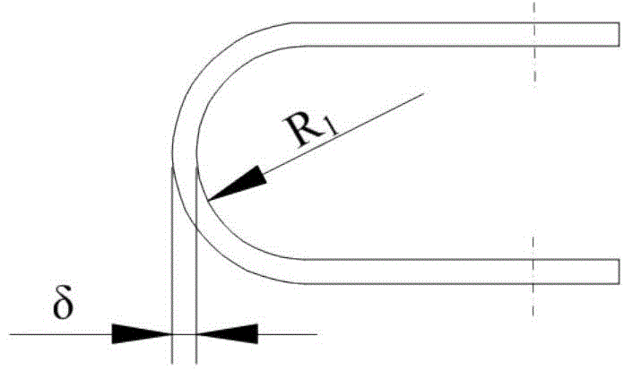 Method and apparatus for mechanical fixation of dynamic extensometer in high temperature fatigue test