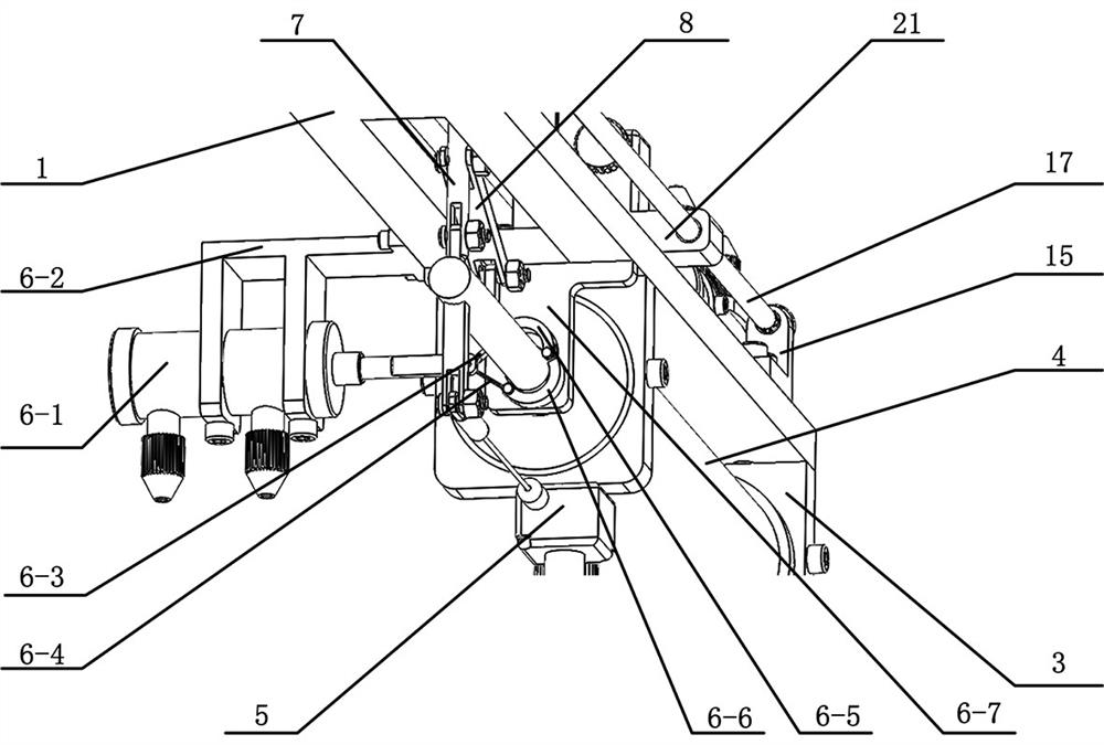 Pneumatic prostate particle implantation mechanism