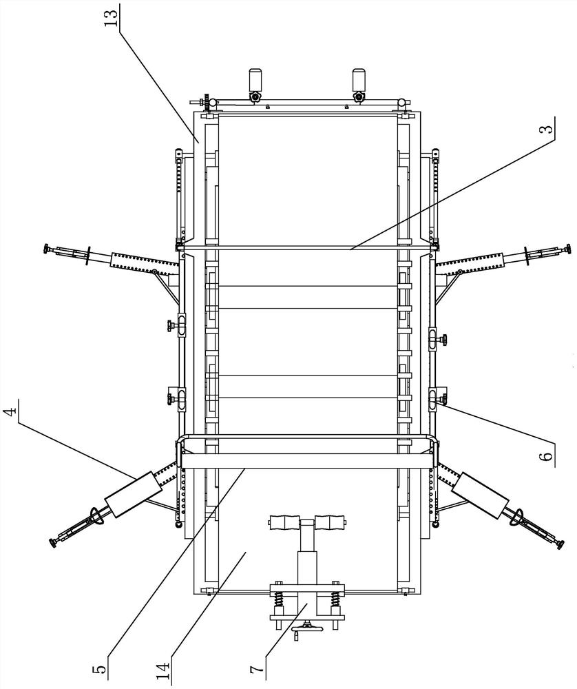 Multifunctional fitness bed